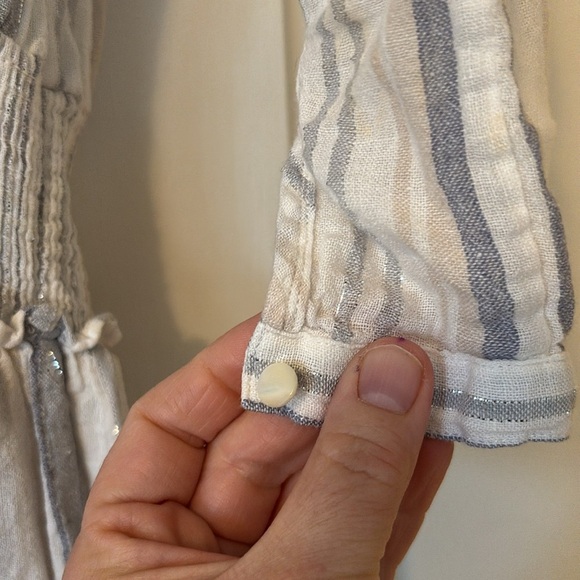 Rails Jasmine Fiji Stripe Long Sleeve Dress - M - Picture 6 of 11